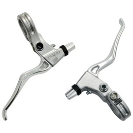 Dia-Compe SS6 Old School MTB Brake Lever Set (L+R), Silver, DP2856