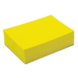 150 labelling labels in yellow, 10 x 7 cm, paper labels for labelling, universal, dv683