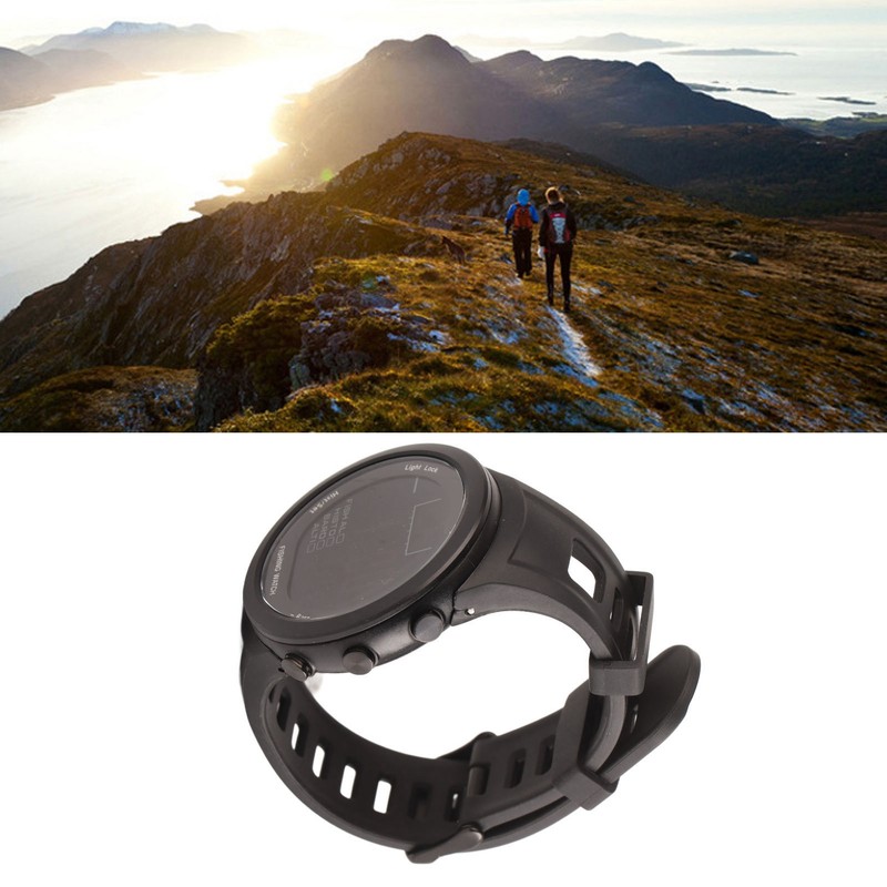 Barometer Watch Waterproof Backlight Multi Functional Altimeter Thermometer Watch for