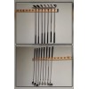 Unbranded Golf club wall mount. Golf club wall display. Golf
