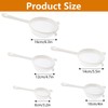 5Pcs Kefir Strainer Set, Plastic Nylon Mesh Strainers with Handle