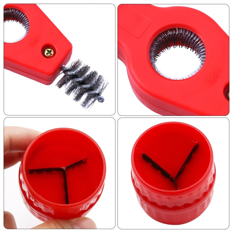 1 Piece Pipe Deburring Tool, 1 Piece Edge Cutter, Copper