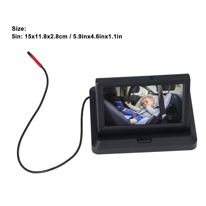 Baby Car Camera Adjustable Clear Bright Wide View Rear Facing