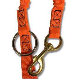 Climb Right 46" Bungee Chain Saw Strap W/ 2" Ring & 225-4-1/4" Long Snap