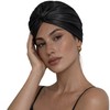 Casa Della Silk Rituale Mulberry Silk Hair Turban – Midnight