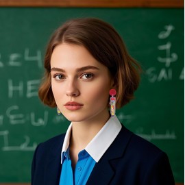 Teacher Earrings for Women,Acrylic Rainbow Pencil Book Dangle Earrings Hypoallergenic Back to School Teacher’s Earring Graduation Teacher Appreciation Jewelry (Style-D)