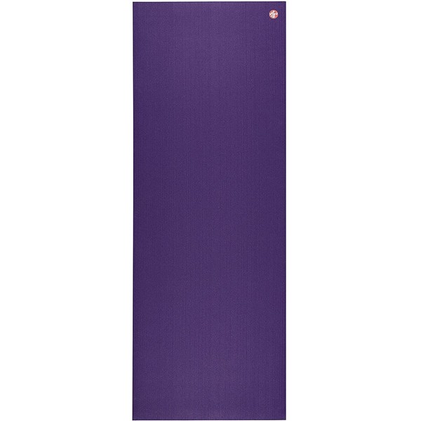 Manduka PRO Yoga Mat – Premium 6mm Thick Mat, Eco Friendly, Oeko-Tex Certified, Free of ALL Chemicals, High Performance Grip, Ultra Dense Cushioning for Support & Stability in Yoga, Pilates, Gym and Any General Fitness, 71" x 26", Purple