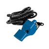 Fox 40 Classic Safety Whistle C/W Wrist-Lanyard Blue, regular