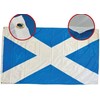 NWFlags Outdoor Heavy Scotland Flag 5ft x 3ft 110d Knitted