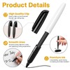 V-Opitos 72 Pack Fine Tip Black Dry Erase Markers