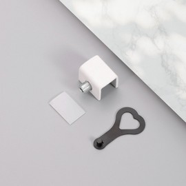 Balcony Window Frame Lock and Screen Holder Small 4ea