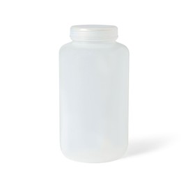 United Scientific® Unistore™ 33314 | Laboratory Grade Polypropylene 4L Wide Mouth Reagent Bottle | Designed for Laboratories, Classrooms, or Storage at Home | 4,000mL (128 oz) Capacity | 1 Each, Clear