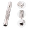 PTILSERY Hexagon Shank 6.35mm 1/4"" Insert Bit Adapter To 4mm