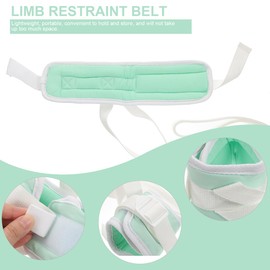 Mobestech 2pcs Hospital Strap Universal Constraints Control Medical Supply Anti-Falling Harness Patient Wrist Band Strap Straps Sponge Major