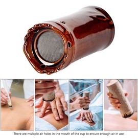 FOMIYES Portable Burner 3 Pcs Pot Canister Massaging Tools Face Tools Moxa Burner Holder Moxa Belt Stick Burner Moxa Jar s The Face Products