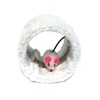 Home & Style 4" Cat Pet Tunnel with Mouse Toy
