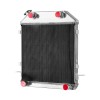 GTGMOTO 3-Row Radiator for Ford Deluxe Mercury Series 99A Flathead