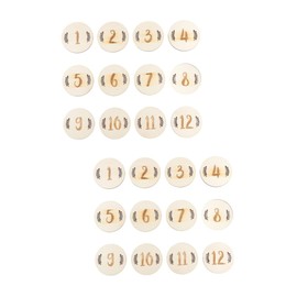 Pcs Birth Announcement Sign Baby Monthly Cards Gender Neutral Baby Monthly Milestone Baby Announcement Infant Remembrance Blanket Wooden Round Newborn