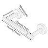 Toilet Roll Holder, NEWRAIN Bathroom Toilet Roll Holder Wall Mounted,