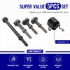 Smoothing Air Hammer Bits, 5 Pcs Air Hammer Tools Kit