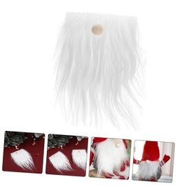 KONTONTY Craft Faux Fur Gnome Beards Kit Sets of Dwarf Beard Accessories for DIY Decorations Gnome Making
