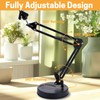 BERYA Embroidery Hoop Stand, Adjustable Embroidery Hoop Holder, Folding Metal