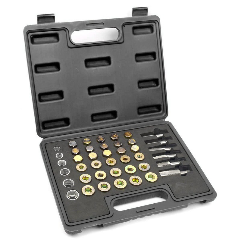 WINMAX TOOLS AUTOMOTIVE 114pc Oil Pan Drain Sump Plug Key