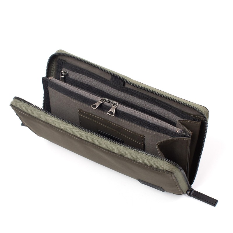 Mustache KXX-4425 Passport Case, Multi Case, Shoulder Included, Men's, Polyester,