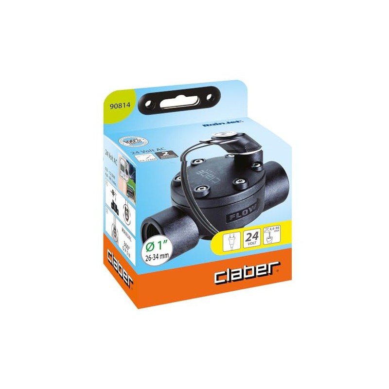 Claber Electrovalve 24 V without Faston 1 Inch Female