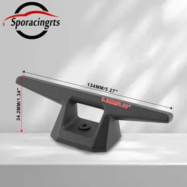 Sporacingrts Track Cleat Hook Compatible with Cybertruck Bed Rail Track Accessories Bed Rail Track Hook L Track Rail Hook