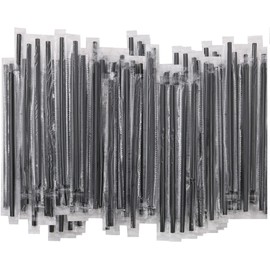 Individually Wrapped Coffee Stirrers (Black, 500)