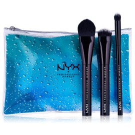 NYX Perfect Flow Face Brush Set 3-Piece - In Your Element Water