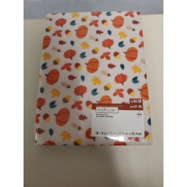 Creatology printed felt Pumpkin, Leaves, Nuts 2 pack 20 pieces of 9 x 12