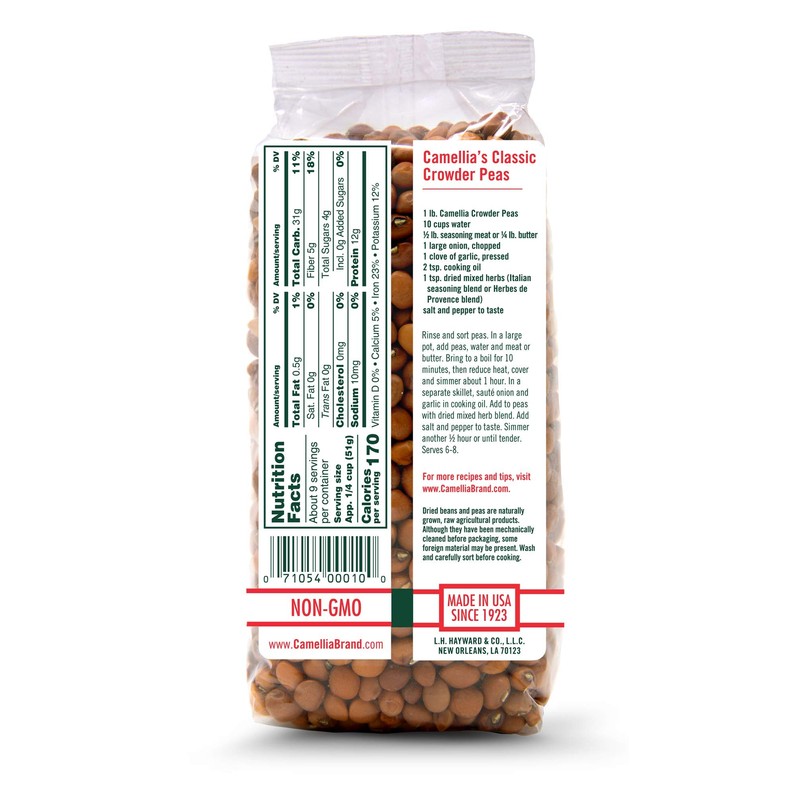 Camellias Crowder Peas, 16 OZ