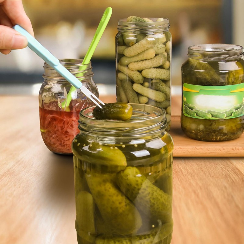 pickle forks 2 pieces Olive Spoon, pickle picker Jar Spoon
