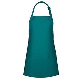 FAME Delta Plus Original Three Pocket Bib Apron - F10 - Viridian (WFA18569VI)