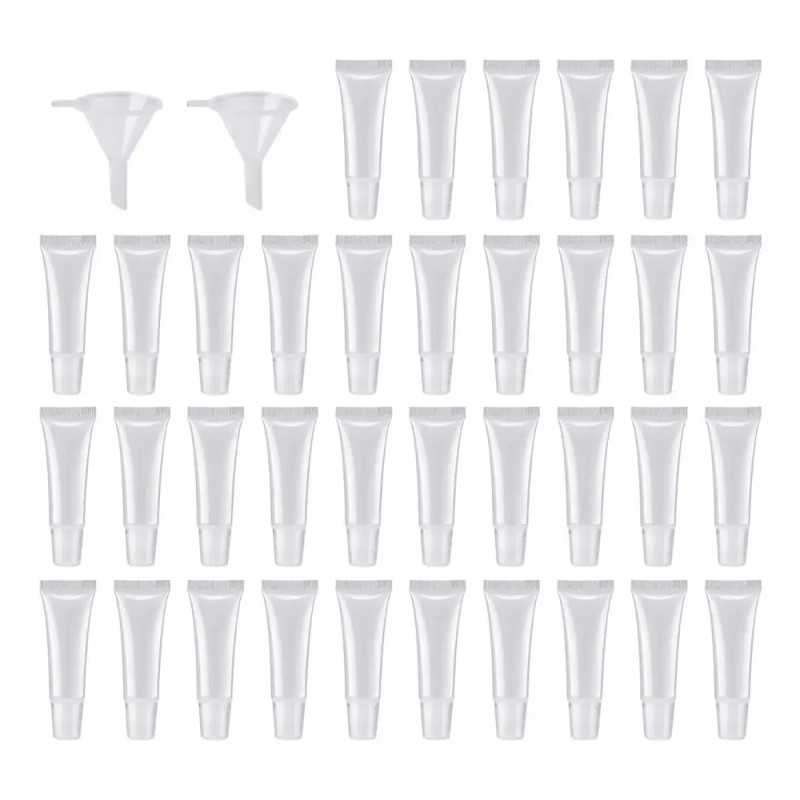 Contenedor Envase Tubos Vacios Lip Gloss 10ml Por 40 Piezas