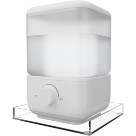 Acrylic Humidifiers Tray for LEVOIT Classic 160 Top-Fill Humidifiers 2.5L Tank, Leak-Proof Tray for Humidifier, Anti-Slip & Moisture-Proof Humidifier Tray Floor (Clear, 2.5L)