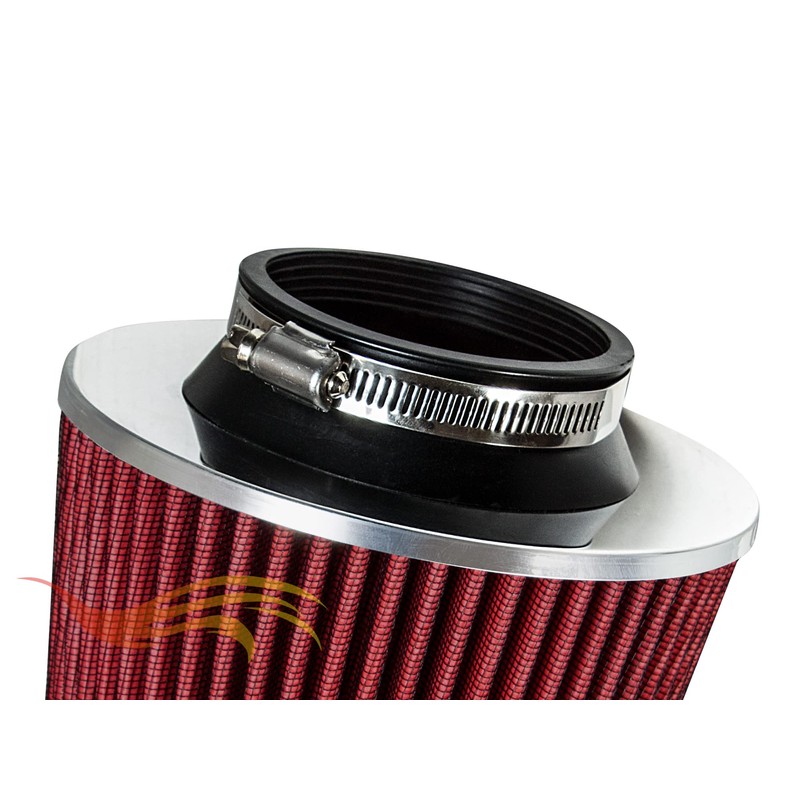 RED 3.25" 82.5 mm Inlet Cold Air Cone Replacement Quality