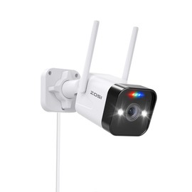 ZOSI 4MP QHD Outdoor Security Camera 2.5K WiFi CCTV Camera for Human Body & Vehicle Detection Home Wireless Surveillance Camera Spotlight and Siren Color Night Vision 2-Way Audio Cloud & SD Card