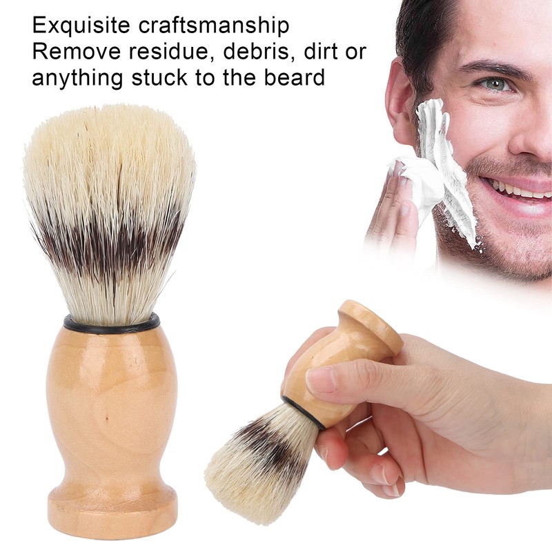 Cepillo de afeitar profesional, cepillo de crema de afeitar de