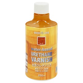 NIPPE WOOD LOVE Water-Based Urethane Varnish, Cheek, 8.5 fl oz (250 ml)
