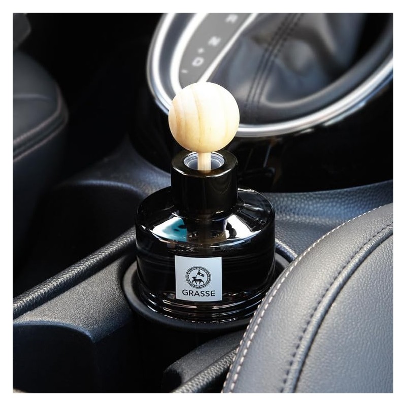 2 Pack Bullsone Grasse Diffuser, Natural Essential Oil Air Freshener