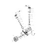 BES-Benron equipment KK-4835 Piston Connecting Rod Kit replacement for Oil