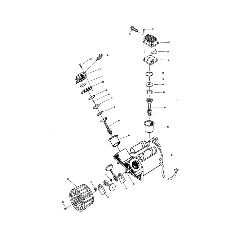 BES-Benron equipment KK-4835 Piston Connecting Rod Kit replacement for Oil