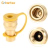 1/2" Gas Quick Connect Kit, Disconnect Connector with Male Insert