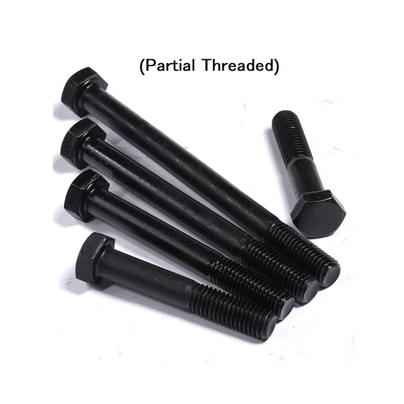 ANSIEDIO Hexagon Screws M12 - External Hexagon Screws Carbon Steel