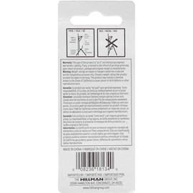 Hillman 121030 Zinc Conventional Picture Hanger (30lb) 6 Pack