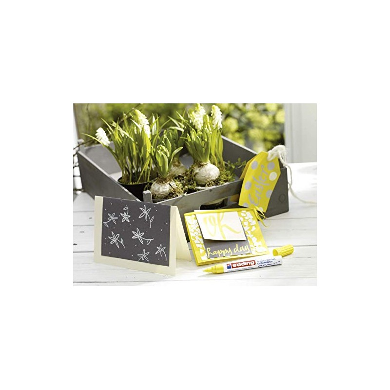 edding Matte Paint Marker 4040 Creative 1-2 mm Yellow