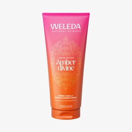 Weleda Amber Divine Shower Gel with Amber & Vanilla, Body wash with natural essential oils​, For Men & Women, Vegan, 100% Natural Fragrance, 200ml